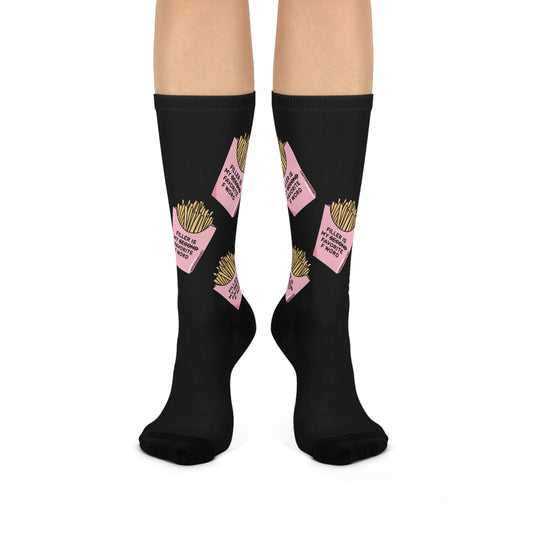 Fry-Yay Crew Socks