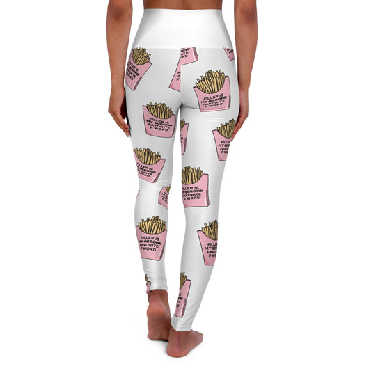 "Fry-Yay" High Waisted Leggings