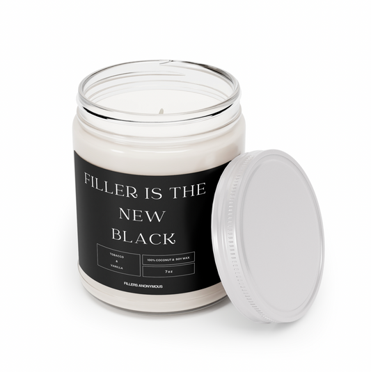 "Filler Is The New Black" Candle