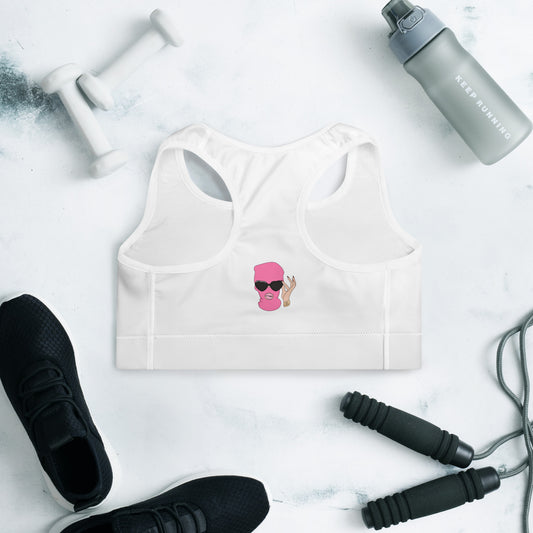 Alice FA Logo-Padded Sports Bra