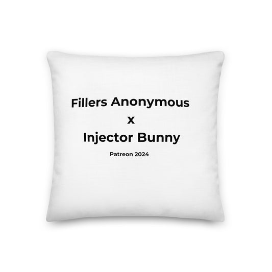 "Bunny Only Club" Pillow