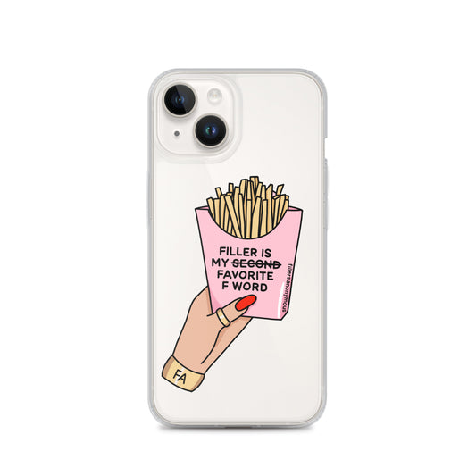 “Fry-Yay” Clear iPhone Case