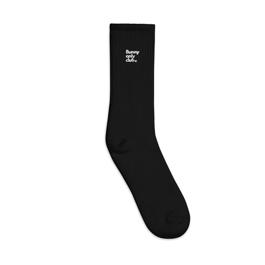 "Bunny Only Club" Socks