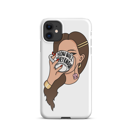 “How Will They Know” iPhone Case